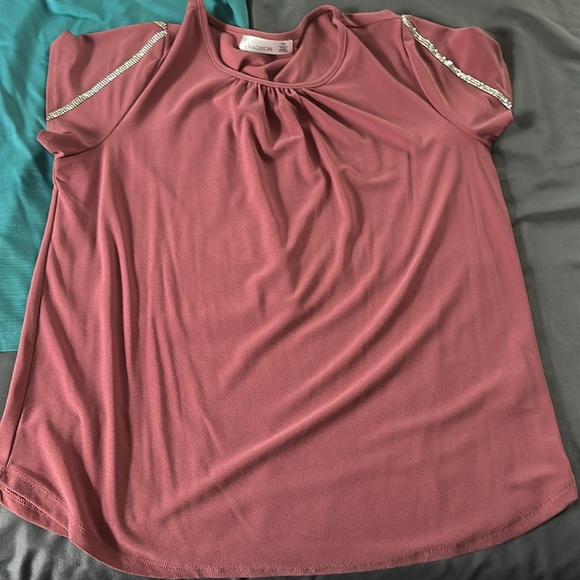 Bundle of 4 short sleeve shirts Size M - Picture 4 of 9